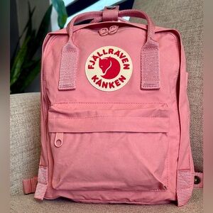 Fjallraven Kanken Mini Pink Backpack